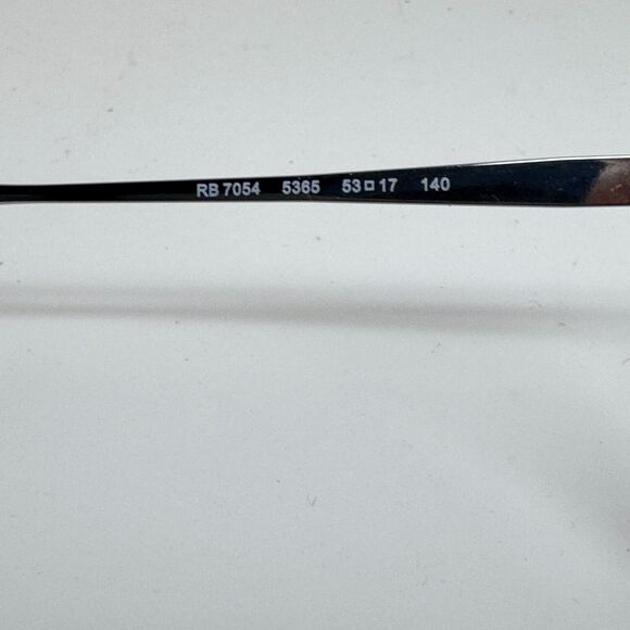 Ray Ban RB7054 5365 Unisex Matte Havana Square Eyeglasses Frames 53/17 140 H1171 - Picture 5 of 7